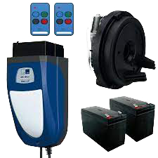 DC blue advance roll up garage door motor repair installation operator opener wellington paarl riebeek malmesbury franschhoek stellenbosch cape town